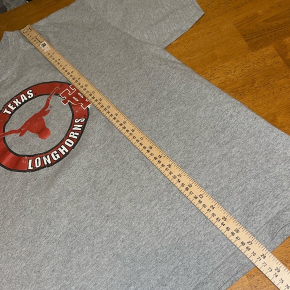 NCAA Texas Longhorns Short Sleeve Gray Shirt Mens XL - Picture 7 of 9